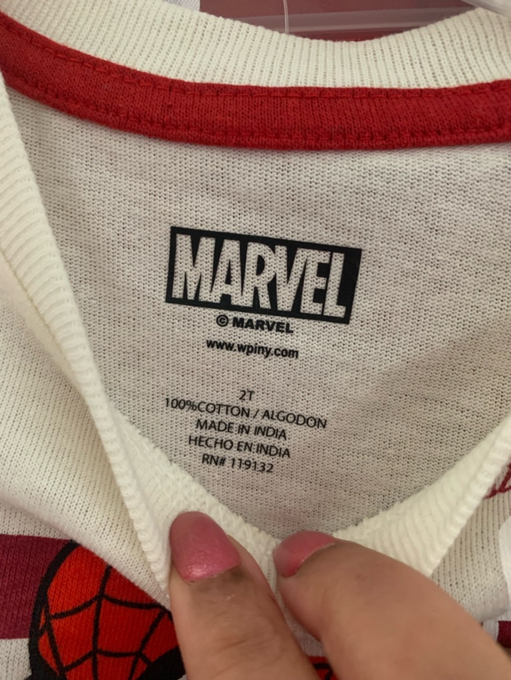 The Amazing Spider-Man Red Hoodie & Jogger Set - Picture 4 of 7